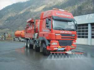 3 Achser Waschwagen der Firma Seitinger